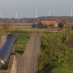 In the German border area with Groningen and Drenthe, much more space is provided for wind turbines