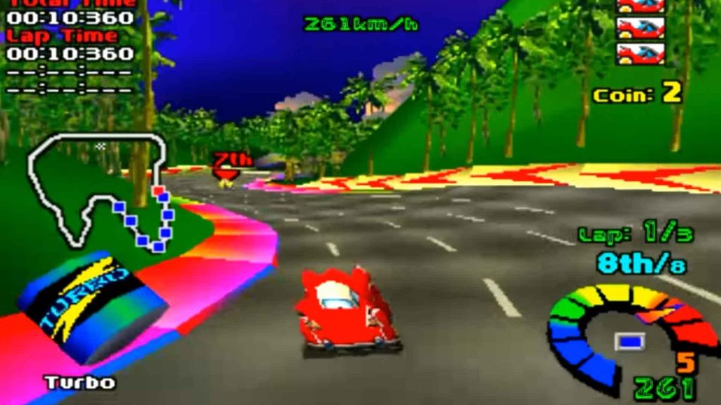 Motor Toon Grand Prix 2 was created by the creator of Gran Turismo