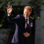 Warm reunion for Prince Harry during his visit to London