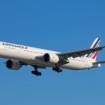 An Air France 777 flies for 3 hours at an altitude of 3 km