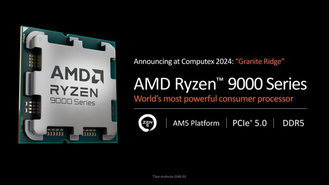 AMD Ryzen 9000 Computex 2024